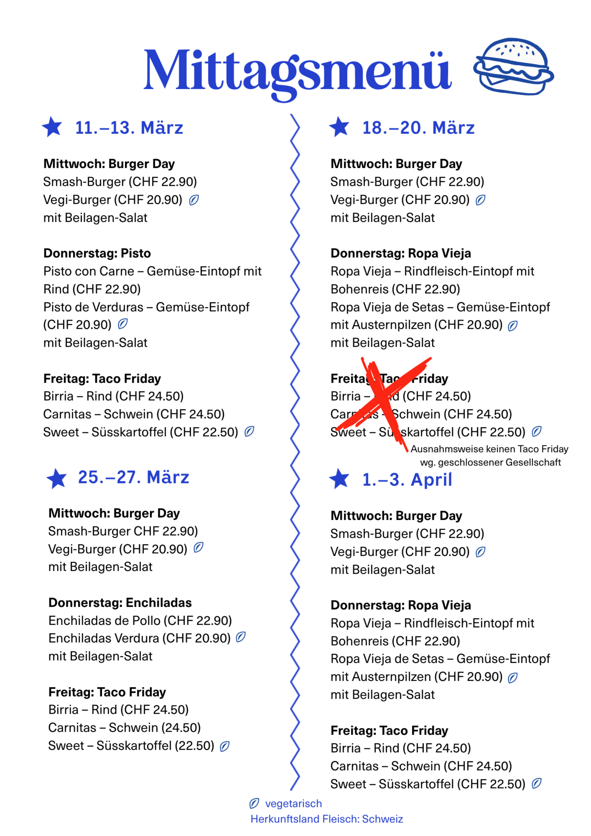 Mittagsmenue NEU 11 03 3 03 04